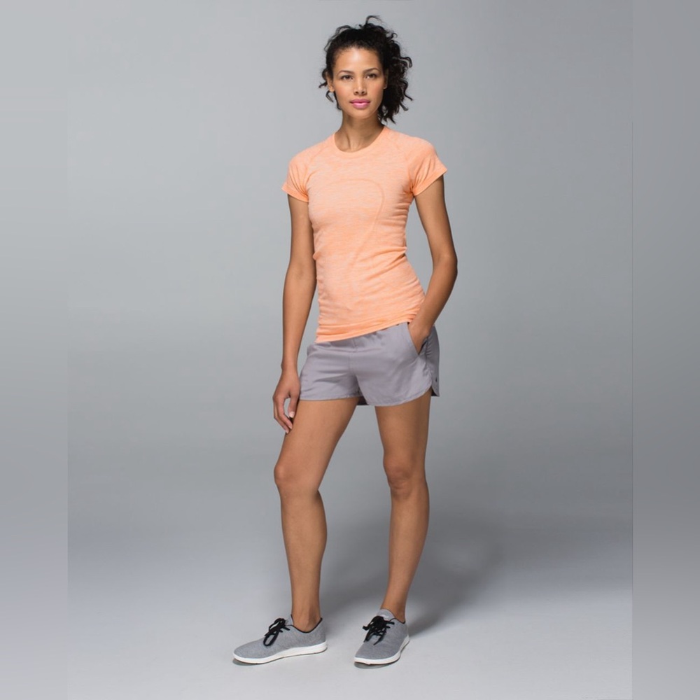 lululemon athletica Orange Short Sleeve Tee - Picture 3 of 10